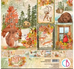 Scrapbook-Papier "Into the Wild"