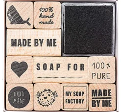 Seifen Stempelset, 11-teilig