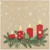 Serviette "Advent Lights"