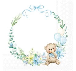 Serviette "Baby Teddy"