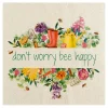 Serviette "Be Happy"