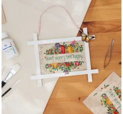 Serviette "Be Happy"