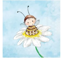Serviette "Bee Child"