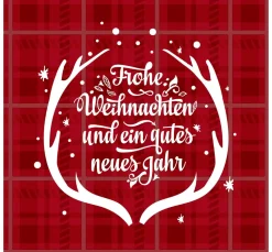 Serviette "Best Wishes"