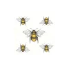 Serviette "Bienen"