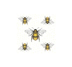 Serviette "Bienen"