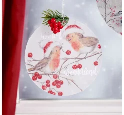 Serviette "Christmas Robins"