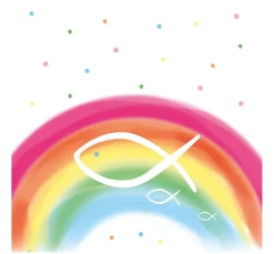 Serviette "Colorful Rainbow"