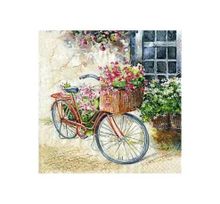 Serviette "Cottage Bike"