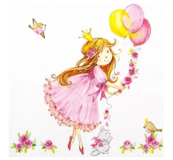 Serviette "Cute Princess"