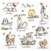 Serviette "Emotion Dogs"