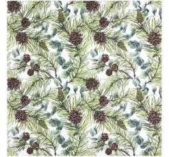 Serviette "Eucalyptus and Pine"