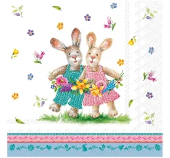 Serviette "Frühlingstanz"