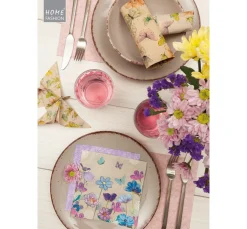 Serviette "Frühlingstreffen"