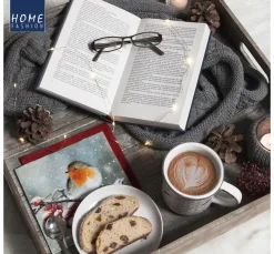 Serviette "Hallo Rotkehlchen"