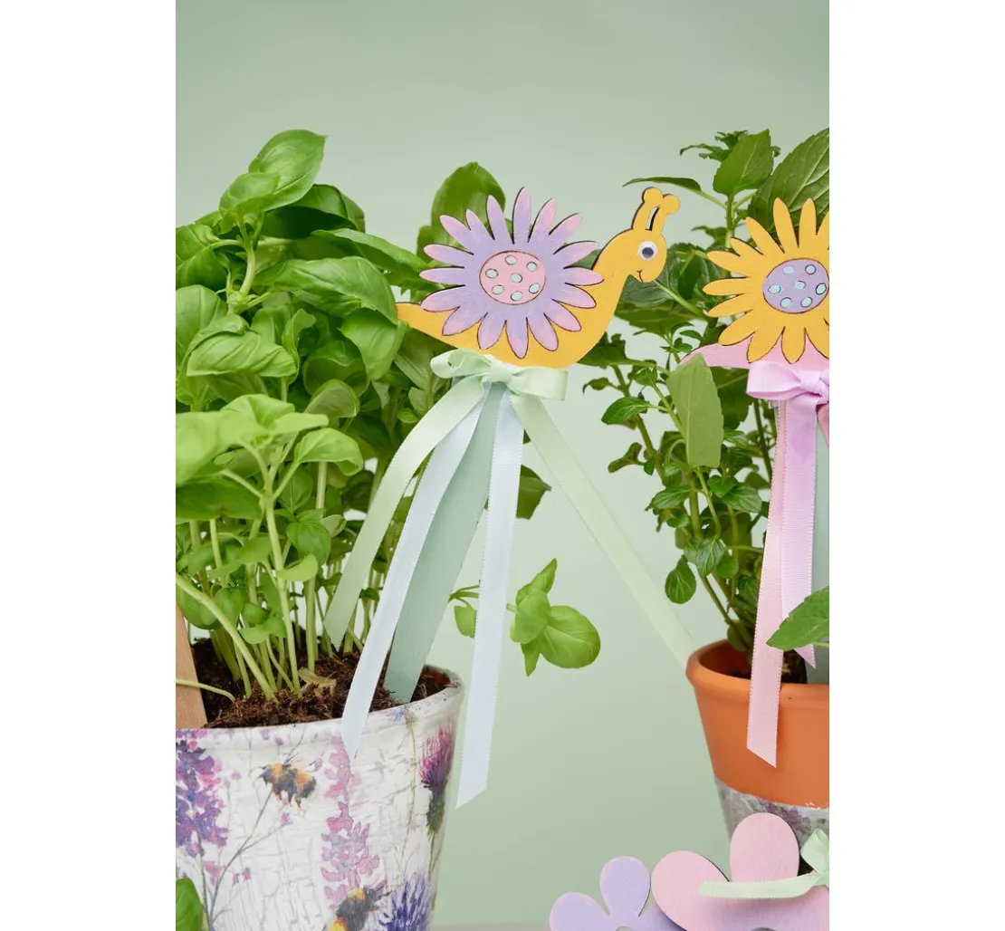 Serviette "Hummeln und Blumen"