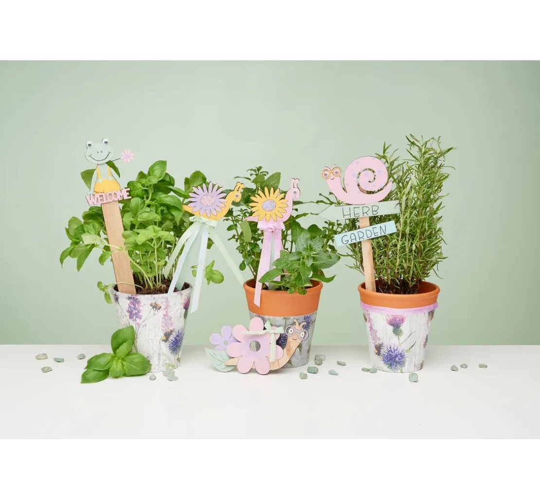 Serviette "Hummeln und Blumen"