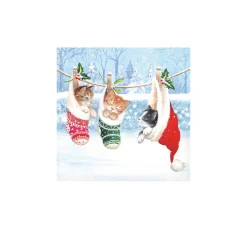 Serviette "Kitten Trio"