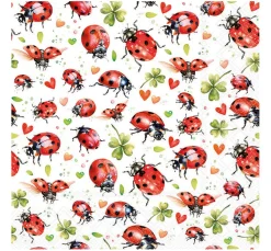 Serviette "Ladybug Flight"