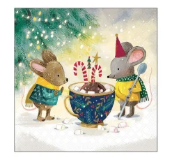 Serviette "Marshmallow Party"