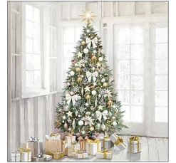 Serviette "Modern Christmas Tree"