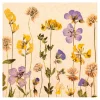 Serviette "Pressed Flowers"