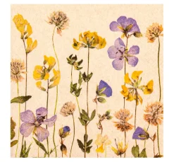 Serviette "Pressed Flowers"