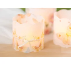 Serviette "Schöne Schmetterlinge", rose