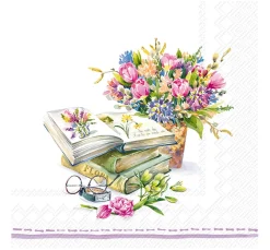 Serviette "Spring Novels"