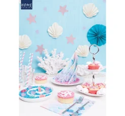 Serviette "Wasserfarben" Pastell