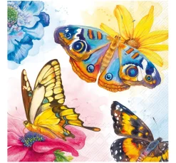 Serviette "Watercolour Butterflies"