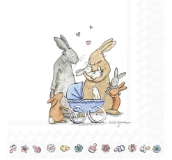 Serviette "Welcome Baby"