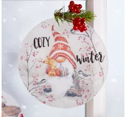 Serviette "Wichtel Umarmung"