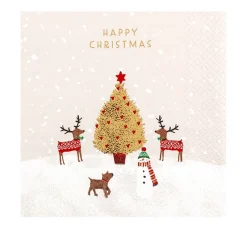 Serviette "Winter Buddies"