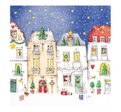Serviette "Winter Village"