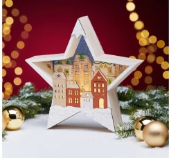 Serviette "Winter Village"