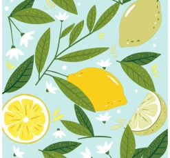 Serviette "Zitronen"