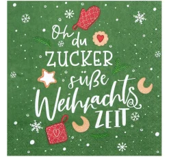Serviette "Zuckersüße Zeit"