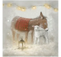 Serviette"Nino and Molly"