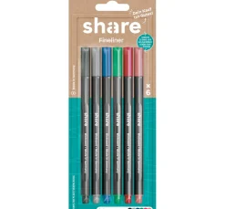 share Fineliner, 6er-Set