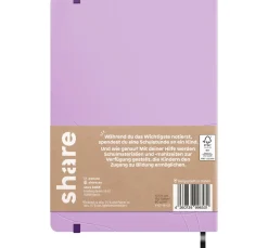 share Notizbuch A5, punktkariert