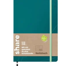 share Notizbuch A5, punktkariert