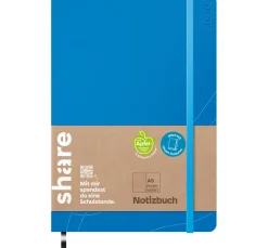 share Notizbuch A5, punktkariert