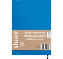 share Notizbuch A5, punktkariert