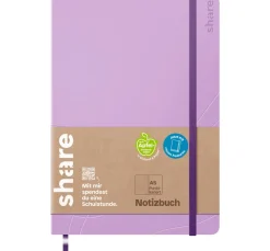 share Notizbuch A5, punktkariert