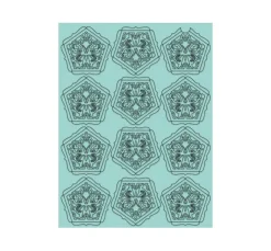 Silhouetten-Kugeln "Schmetterlinge"