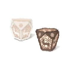 Silhouetten-Tischlichter 