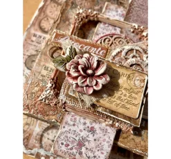 Silikon Gießform "Brocante Antiques - Blumen und Ranken"