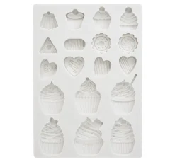 Silikon Gießform "Coffee and Chocolate - Sweets"