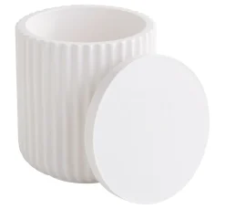 Silikon Gießform "Dose mit Rillen"